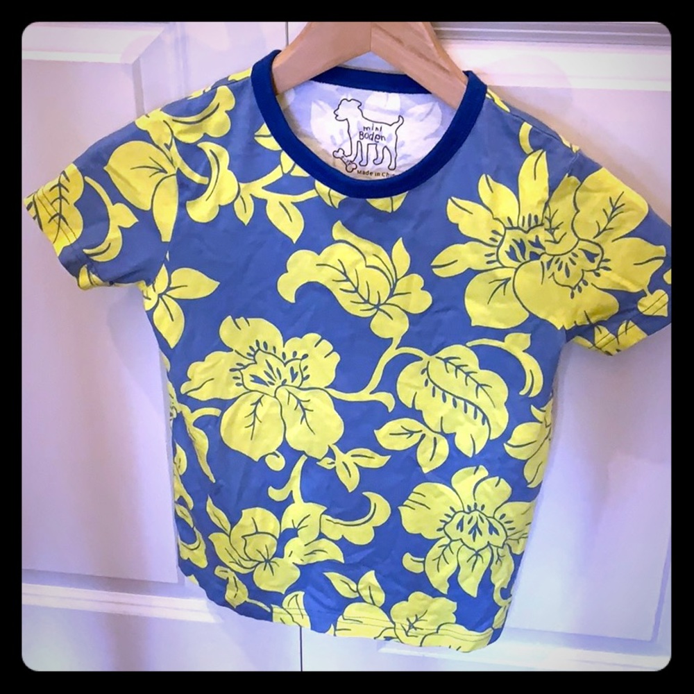 Mini Boden Floral youth T-shirt